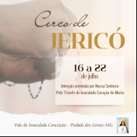 CERCO DE JERICO - 16 a 22 de Julho