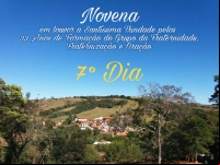 7° Dia - Novena em louvor a Santíssima Trindade pelos 33 Anos de Formação do Grupo da Fraternidade, Fraternização e Oração