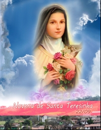 Convite para a Novena de Santa Terezinha