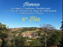 8° Dia - Novena em louvor a Santíssima Trindade pelos 33 Anos de Formação do Grupo da Fraternidade, Fraternização e Oração