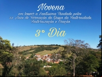 3° Dia - Novena em louvor a Santíssima Trindade pelos 33 Anos de Formação do Grupo da Fraternidade, Fraternização e Oração
